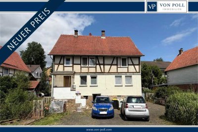 Charmantes Einfamilienhaus mit großem Grundstück und Gestaltungspotenzial in Rockensüß