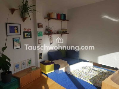Tauschwohnung: 3ZKB mit riesigem Wohnzimmer gegen 4ZKB
