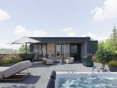 Unikat! Traumhafte Penthouse-Wohnung mit erhabenem Blick über die Stadt - Luxus Pur!