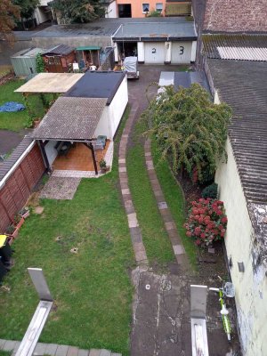 Möblierte 2-Zimmer EG Wohnung mit Terrasse & Garten in Ruhrort