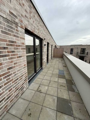 Moderne 2-Zimmer-Neubauwohnung mit Dachterrasse und Tiefgaragenstellplatz in Hamburg-Bahrenfeld