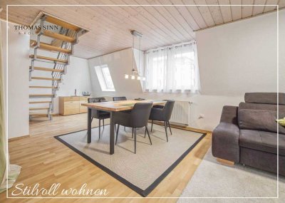 WUNDERBAR AUFGETEILTE 3,5-4 ZIMMER DG-MAISONETTEWOHNUNG IN BELIEBTER WOHNLAGE!