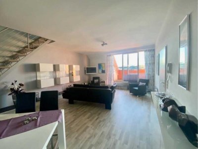 Moderne, vollausgestattete Maisonette Wohnung in Aachen Mitte mit Balkon und Stellplatz