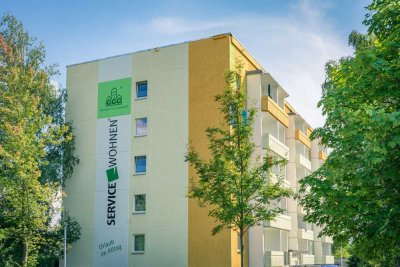 Seniorengerechte 1-Raum-Wohnung mit Balkon