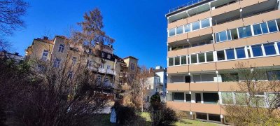 Urbanes Neuhausen: Helle 2-Zimmer-Whg. mit Süd-Loggia. Kapitalanlage (WG-Potenzial) od. Eigennutzung