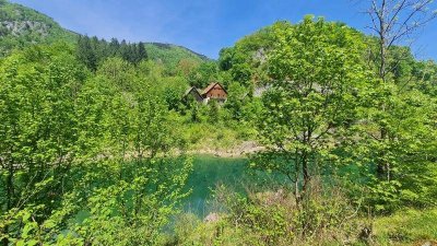 Wohnen am Wasser in grüner Idylle!