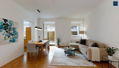 Annenstraße 14/1 - 3 Zimmerwohnung mit zwei Terrassen