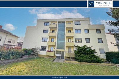 Charmante 2-Zimmer-Wohnung mit Dachterrasse und Balkon in zentraler Lage von Weinheim