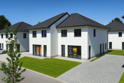 Moderne Doppelhaushälften in Ebenfurth – Ruhige Grünlage nahe Wien