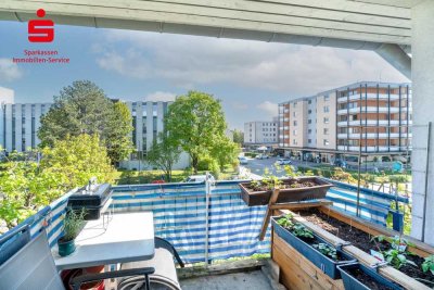 Vermietete 2-Zimmer-Wohnung mit Südloggia
