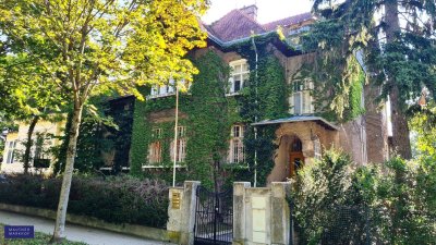 Herrschaftliche Stilvilla in Baden, mit parkähnlichem Garten in zentraler Top - Grünruhelage!