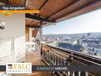 Über der Stadt - offen und frei