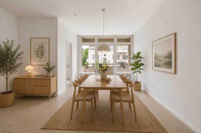 Attraktive 2-Zimmer-Wohnung mit Balkon, Keller und Stellplatz in Berlin-Marienfelde