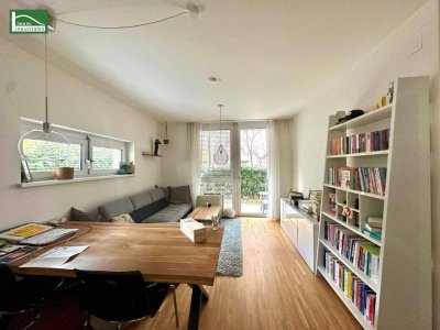 Sonnige Gartenwohnung mit Südterrasse &amp; Tiefgarage in Bestlage von Graz-St. Leonhard