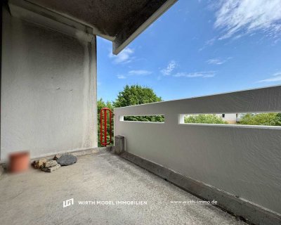 Ein-Zimmer-Apartment mit Balkon und TG-Stellplatz am Deutschhof