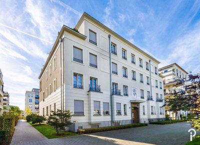 Wohnen in hochwertigem Ambiente mit internationalem Flair. 3 Zi-Wohnung in den Heinrich-Heine-Gärten