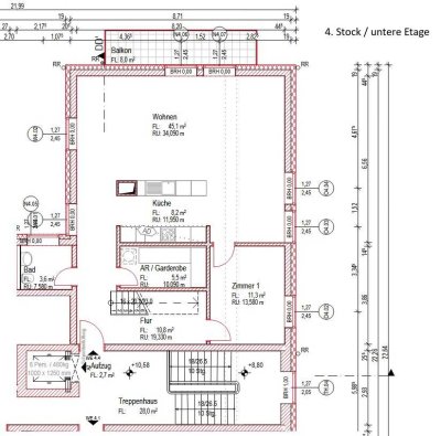 Exklusive, renovierte 5-Zimmer-Maisonette-Wohnung mit Balkon und Dachterasse im zentralen Berlin