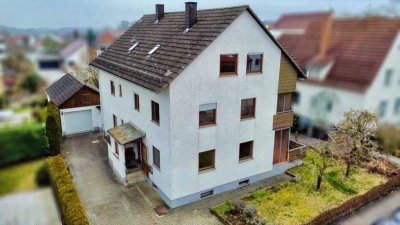 Raumwunder in Bestlage: Zweifamilienhaus mit ausgebautem DG und großem Grundstück in Ulm-Jungingen!