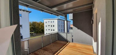 ...Neuwertige 2-Zimmer-Wohnung mit Lift und großem Balkon....