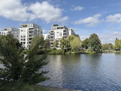 Helle, moderne 3-Zi-Wohnung in grüner Oase an der Spree, EBK, Balkon in B-Charlottenburg