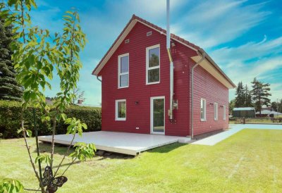 A+ Familienhaus im Schwedenstil in idyllischer Lage des Berliner Umlands (Gemeinde Grünheide)