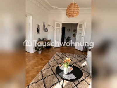 Tauschwohnung: Altbauwohnung mit Isarblick