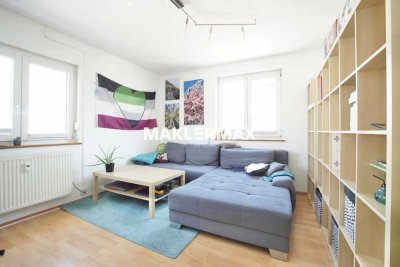 Schöne gestaltete Etagenwohnung mit schöner Einbauküche