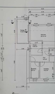 2 Zimmer (71 qm) Anliegerwohnung  im Erdgeschoß zu vermieten, mit separaten Eingang.