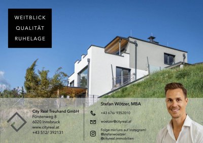 Design trifft Aussicht: Wohnen mit Weitblick in Patsch