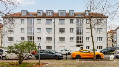 Attraktive 2-Zimmer-Wohnung mit Terrasse und Tiefgaragenstellplatz in Lindenau