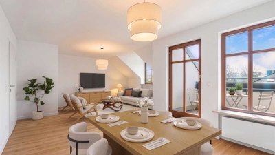 ROGERS: Helle 4-Zi-Wohnung – ideal für Familie, WG oder Investoren, mit Potenzial für 5. Zimmer