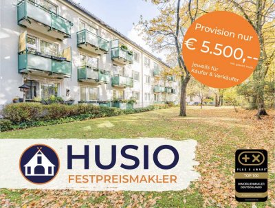 Gepflegte Eigentumswohnung mit Balkon in ruhiger zentraler Wohnlage nahe der Hamburger Meile