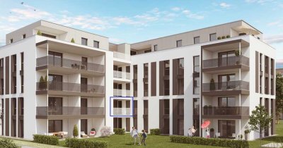 Neuwertige, zentrale 3 Zimmer-Whg mit Balkon, EBK und TG