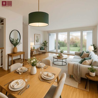 Schöner Wohnen auf vier Ebenen: fast 200m² + Garten + Garage - für die ganze Familie