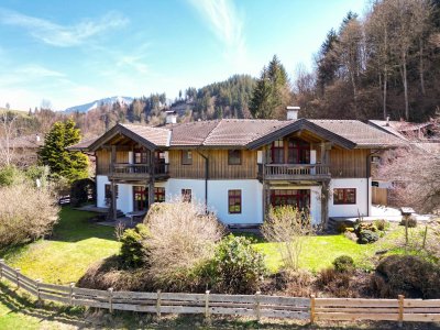 Großzügiges Doppelhaus mit Blick ins Grüne