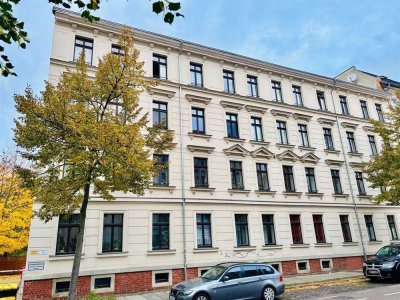 *Gohlis* Vermietete 2 Zi.-Whg. mit Balkon in liebevoll saniertem Altbau!