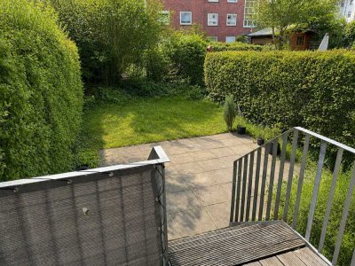 barrierefreie 2 Zimmer Wohnung mit eigenem Garten in ruhiger Sackgassenlage