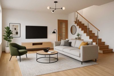 3 Zimmer Maisonette-Wohnung