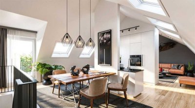 Stilvolle 4-Zimmer-Neubauwohnung über den Dächern von Charlottenburg