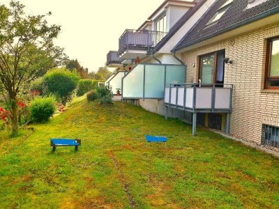 Große, gemütliche 2-Raum-EG-Wohnung mit Balkon und Einbauküche in Cuxhaven-Duhnen