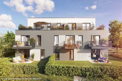 Herrliche 3-Zimmer-Eigentumswohnung mit sonniger Dachterrasse