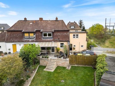 Doppelhaushälfte mit großem Garten für echte Stadtmenschen mit grünem Daumen