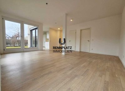 WE24 | Geräumige 2-Zimmer-Wohnung mit Terrasse und Garten im Inneren Westen. Frei ab sofort.