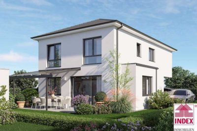 Neubau-Traum in Rosenheim-Pang – Modernes Einfamilienhaus mit Garten & Garage und Carport