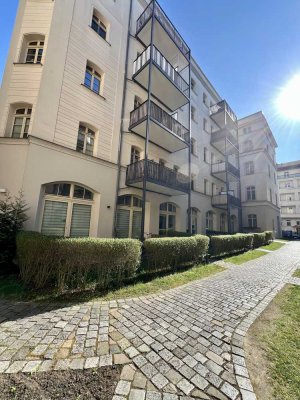 Stilvolles 1,5-Zimmer-Apartment in ruhiger Karree-Lage!*Balkon*Fußbodenheizung*