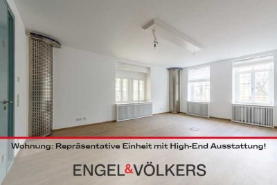 Wohnung/Büro: Repräsentative Einheit mit High-End Ausstattung!