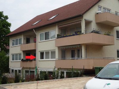 Neu renovierte 3-Zimmerwohnung mit Südbalkon in ruhiger,  grüner Wohnlage von Stuttgart-Möhringen