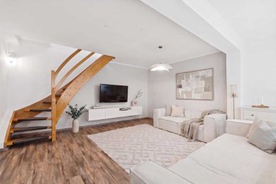 Großzügige Maisonette-Wohnung mit durchdachtem Wohnkonzept und sonnigem Innenhof