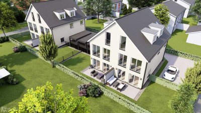 2 DHH in KfW 40 - förderfähig - Holzständerbauweise