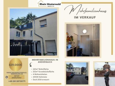 Mehrfamilienhaus in Andernach – gepflegt, vollvermietet und mit modernisierter Substanz